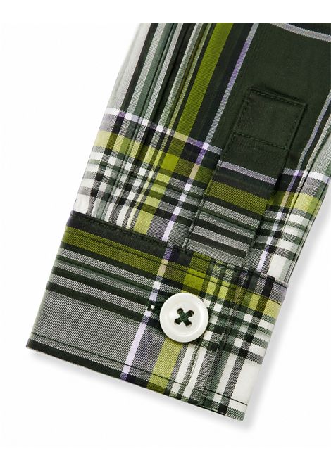 Camicia a quadri MANUEL RITZ | MR4486VERDONE